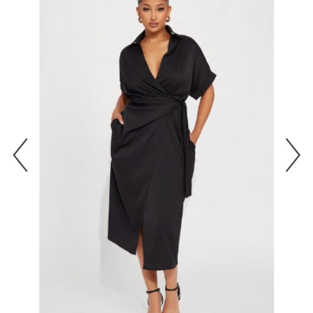 Women’s fashion nova black dress
